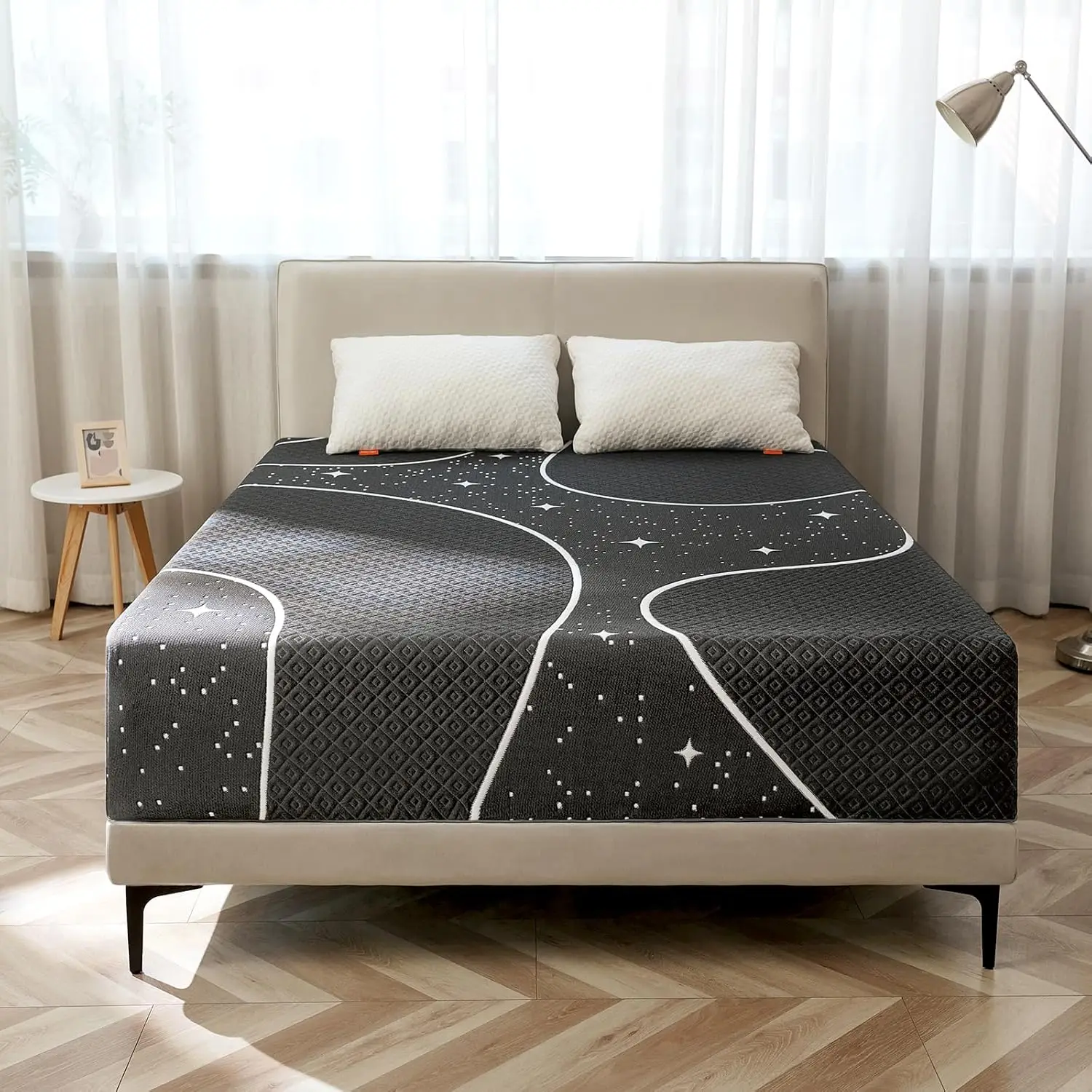 Bedroom Use, 12 Inch Memory Foam Mattress, Pressure Relief & Motion Isolation, Mattress in a Box