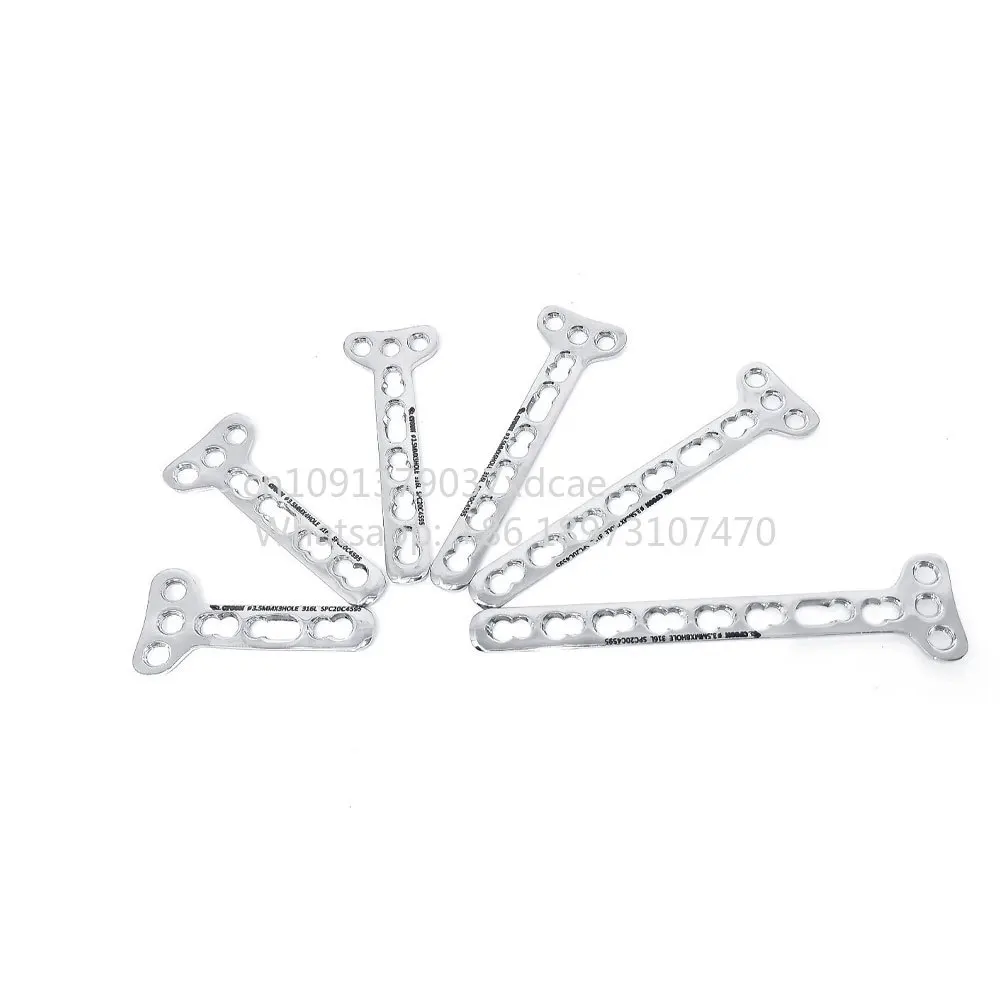 2026 NEW Azicon's T Plate Set . Fracture Fixation Titanium Small Fragment Bone Screws Surgical Implants Distal Radius Tool Case