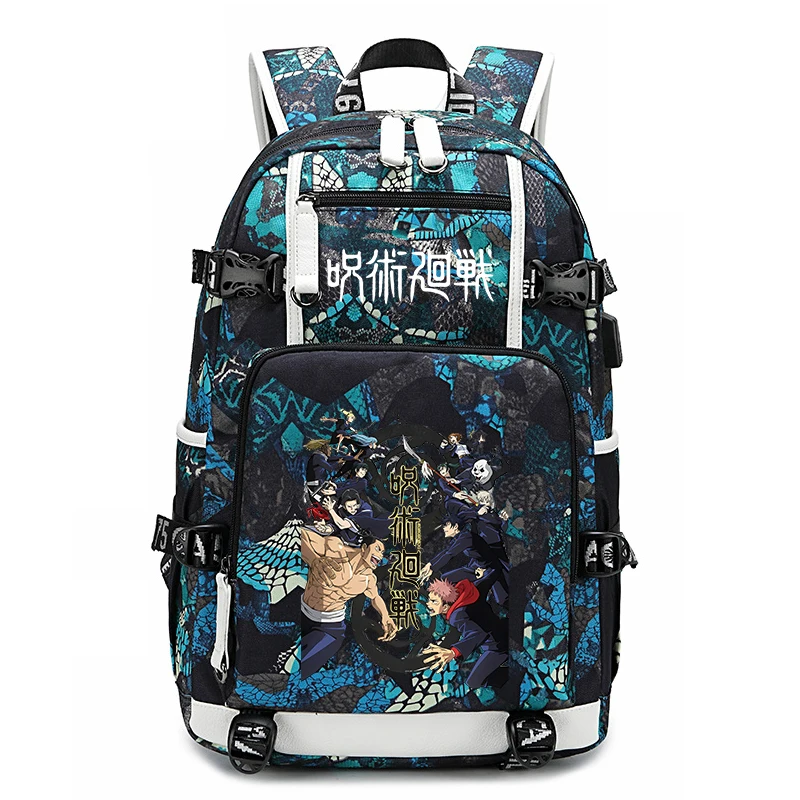 Jujutsu Kaisen anime print student school bag youth backpack back to school gift