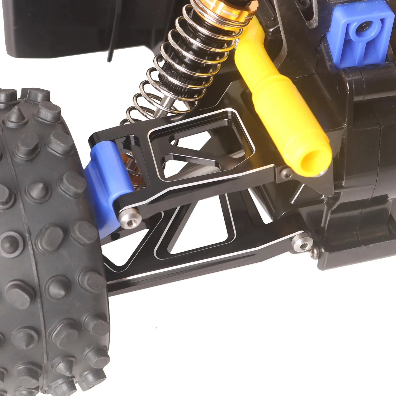 KYX Tamiya 1/10 The Bigwig Tycoon 2017 Edition 47330 سبائك الألومنيوم الخلفية العلوية والسفلية