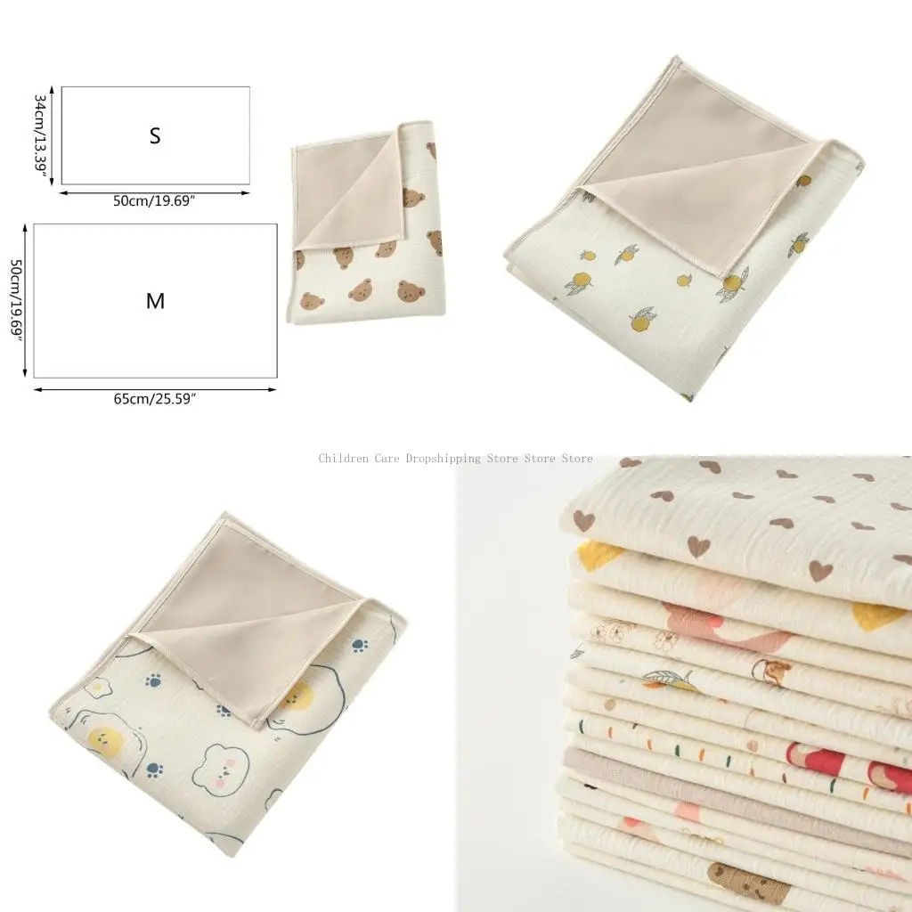 الطفل وسادة مضادة للماء الطفل مقاوم للماء حفاضة بَوْل المحمولة الرضع الفراش حامي قابلة لإعادة الاستخدام غطاء الطاولة ورقة حفاضات