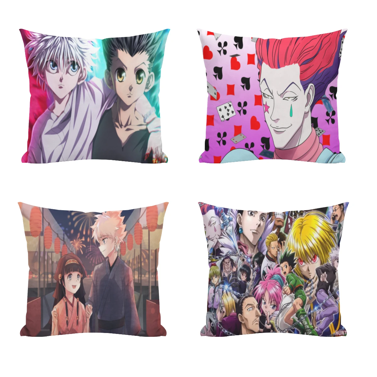 

Hunter-X-Hunter Anime Pillowcase Cushions Cover Cushions Home Decoration Pillows For Sofa