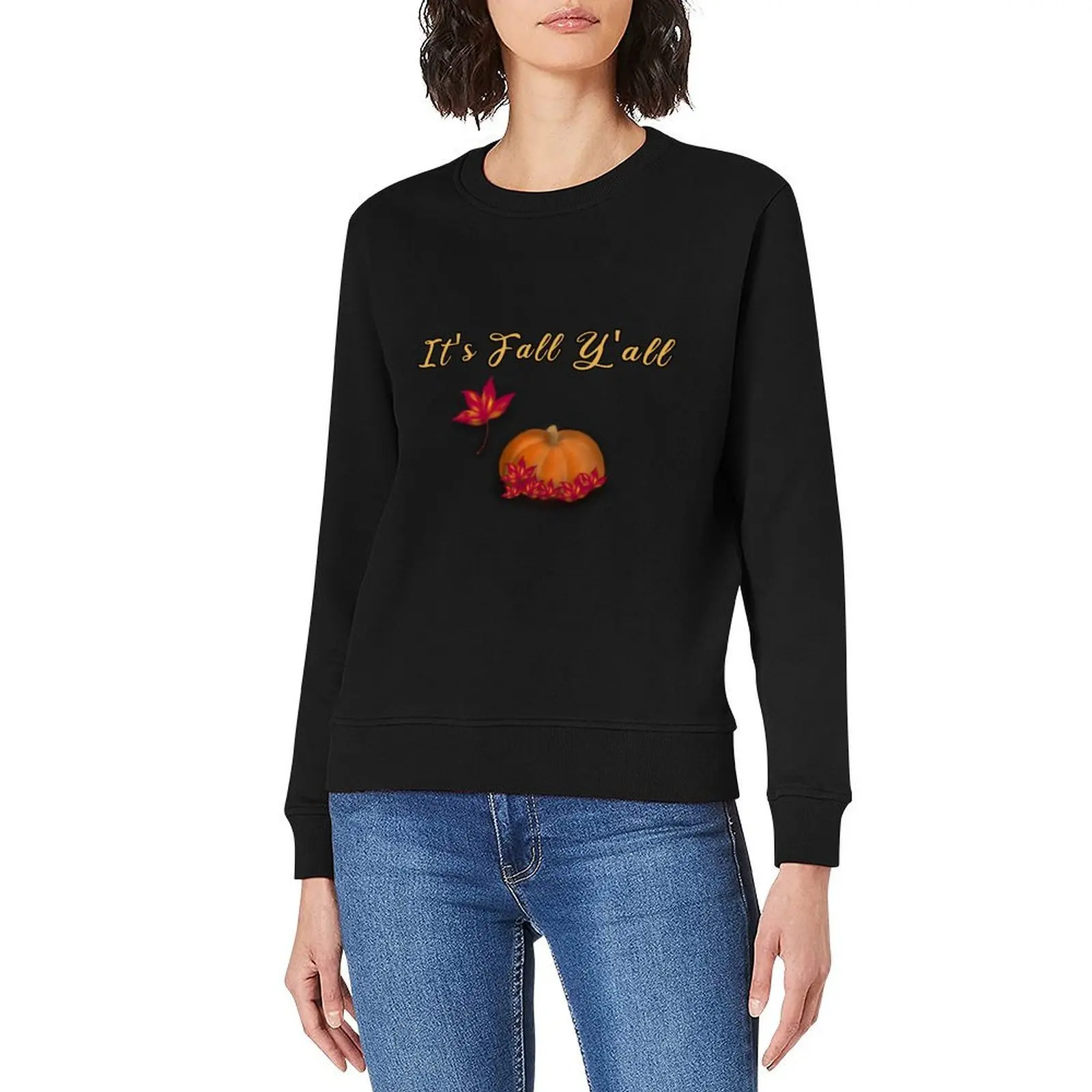 It's Fall Y'all Pullover رياضية للرجال ملابس الخريف ملابس للرجال ملابس رجالية بلوزات جديدة