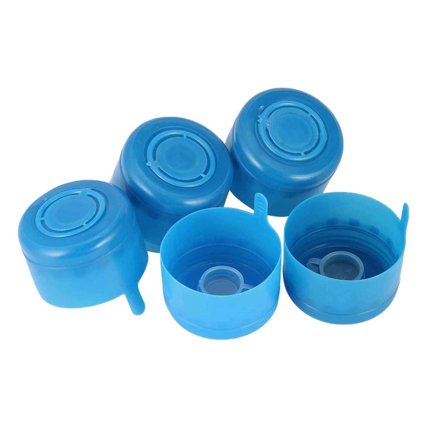 30 Pack Non Spill Cap Anti Splash Bottle Caps,for 55mm 2,3 and 5 Gallon Water Jug