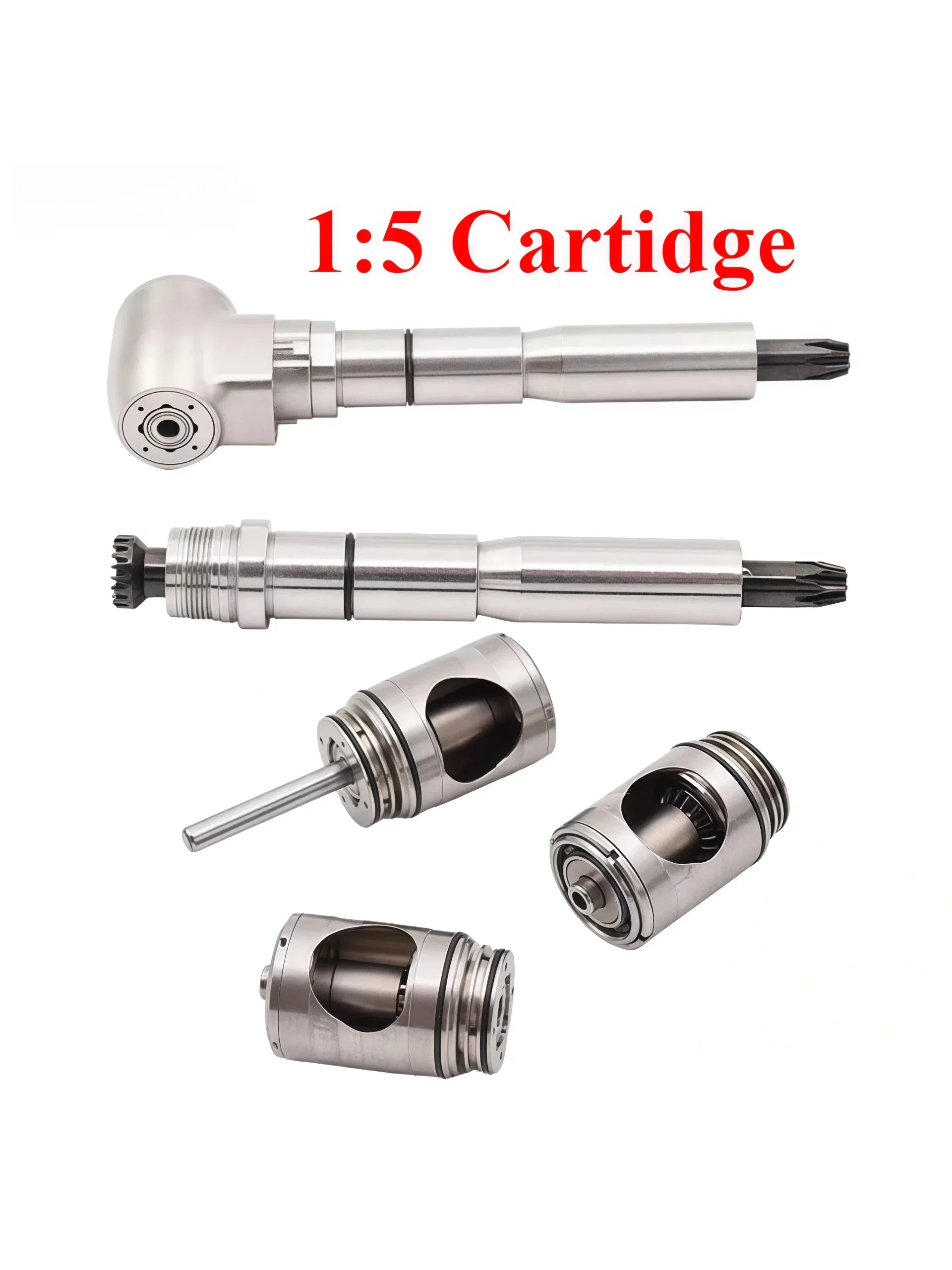 Cartouche dentaire/Rot adapté pour NSK Ti Max X95L 1:5, Fiber optique, basse vitesse, contre-Angle, pièce à main, moteur E-TYPE