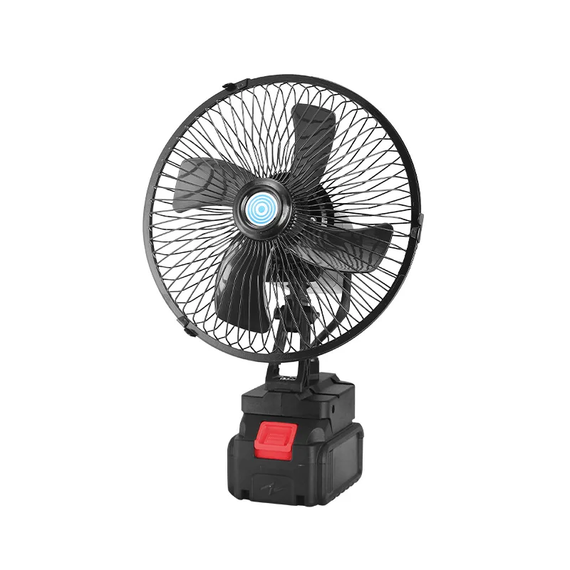 

Industrial Rechargeable Lithium Battery Portable Handheld Fan Small Outdoor Home Gale Shaking Head Function Desktop