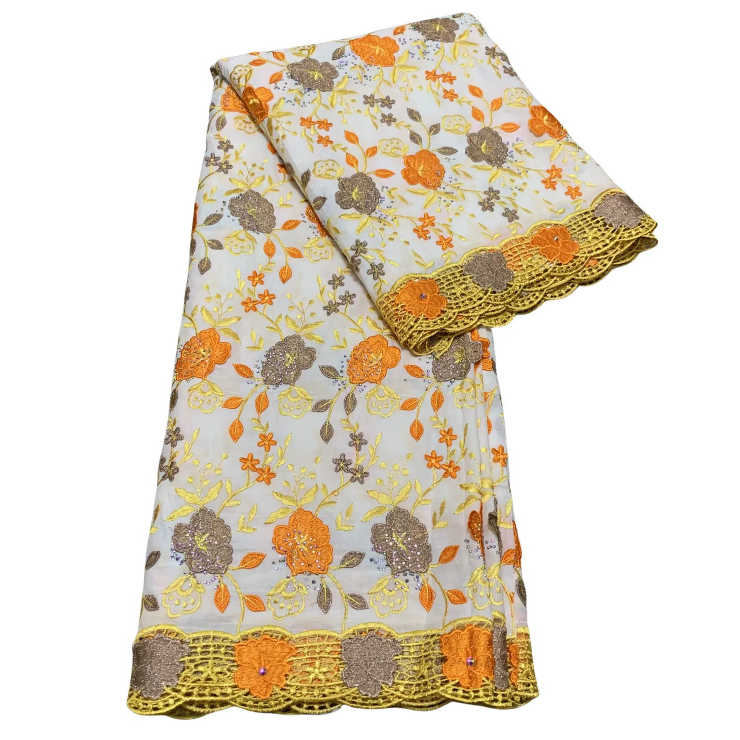 

Африканская мягкая хлопковая вуаль, швейцарское кружево, 3D цветок, высококачественная аппликация, нигерийское свадебное платье, последняя мода со швейцарскими кружевами