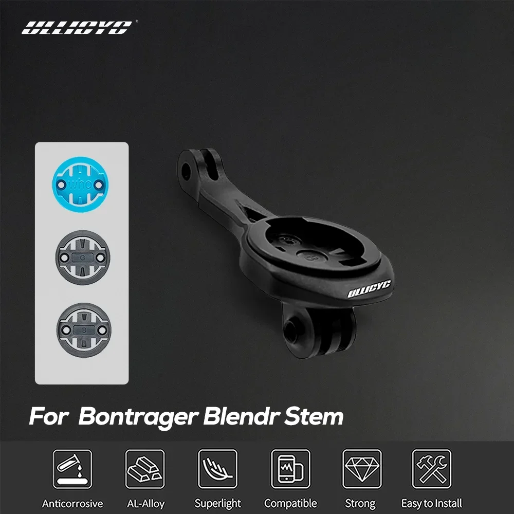 Aluminum alloy Computer Speedometer mount For Bontrager Blendr/BMC ICS/C1/Cervelo Bike Stem Fit Gopro Garmin Bryton Wahoo