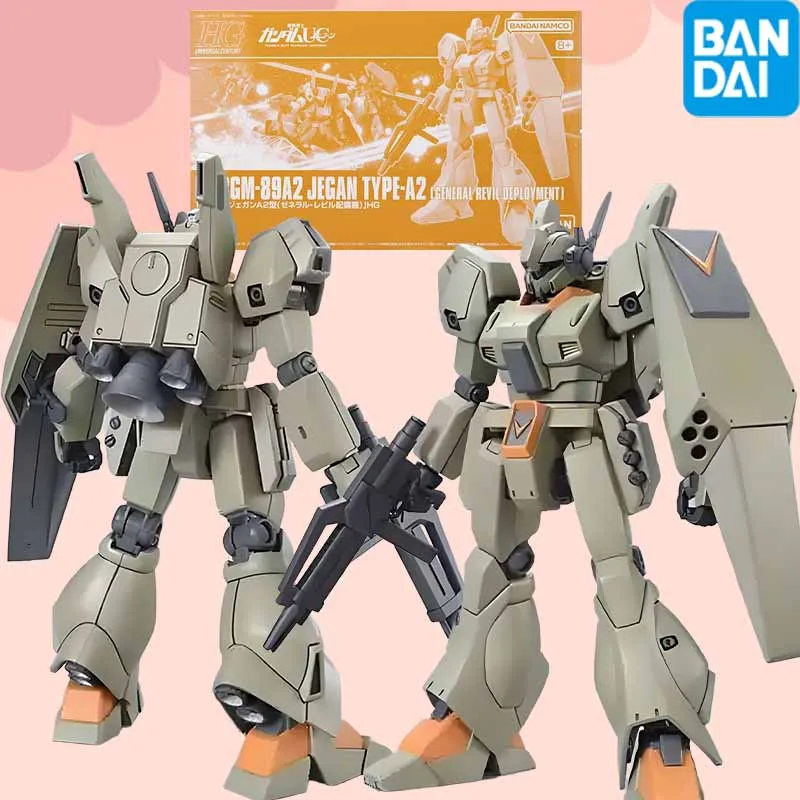 

Bandai официально лицензированная GUNDAM HGUC 1/144 RGM-89A2 JEGAN TYPE аниме фигурка в сборе модель игрушки Коллекционная модель подарки