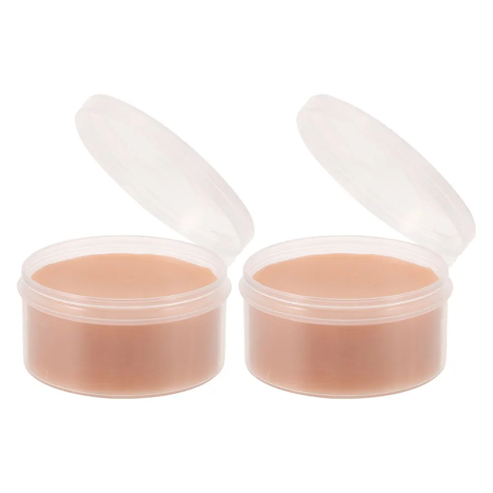 

2Boxes MakeupWax FakeWound ModelingWax BodyScars Plastic HalloweenChristmas WaxForFakeScar NoseWax Realistic
