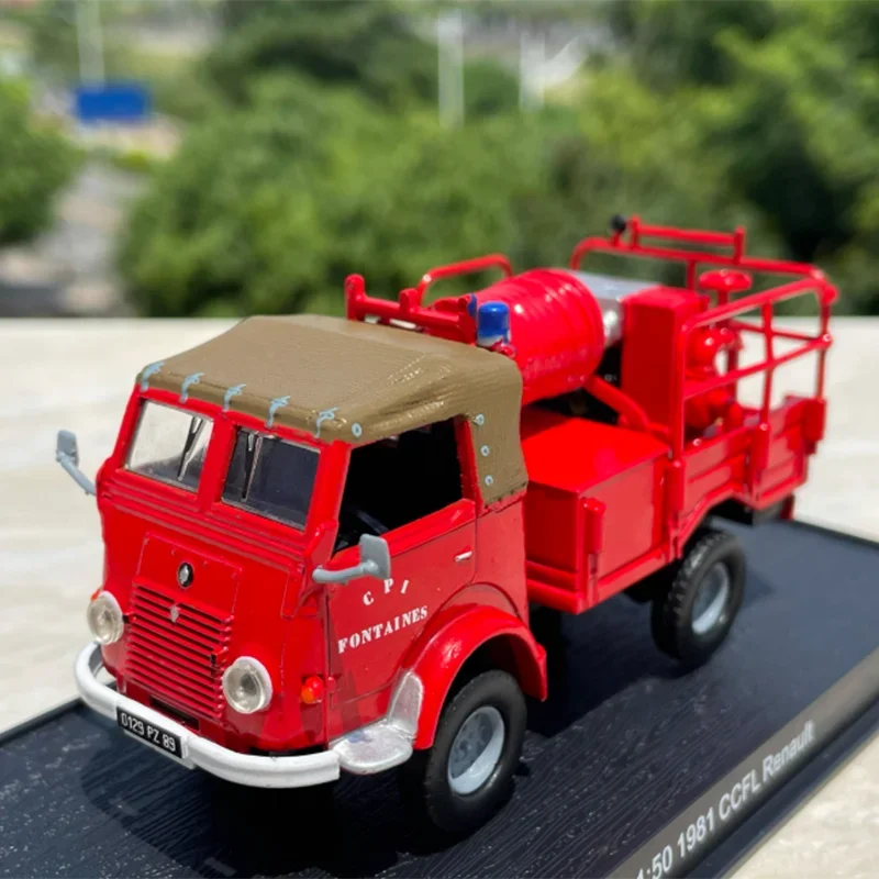 

Fire Truck Metal Vehicle Toys Car Model Static Alloy Model Collection Ornament Display Gifts Diecast G1 Scale