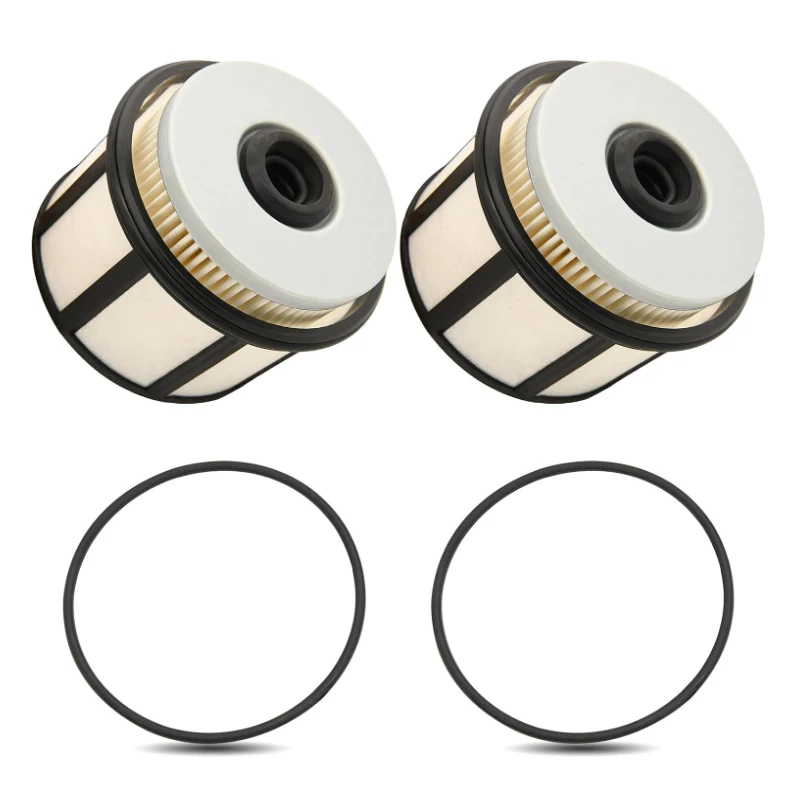 

2pcs Fuel Filter FD4596 for Ford F-650 F-750 (5.9L L6) (6.0L V8) (7.2L L6) DIESEL Turbocharged 2005-2007 , FD-4596 F81Z9N184AA