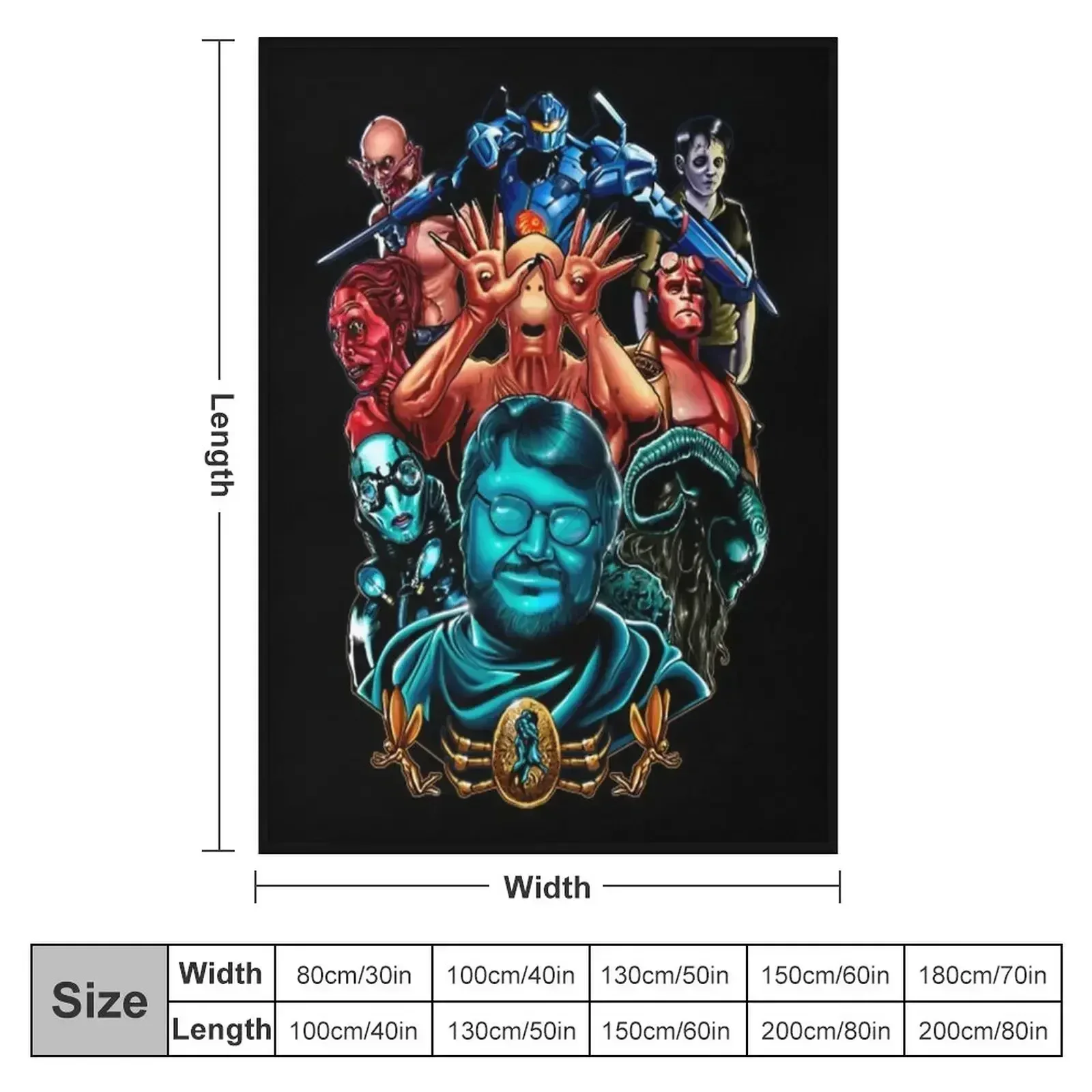 Del Toro Tribute Throw Blanket Thermals For Travel Soft Beds Bed warm for winter bed plaid Summer Beddings Blankets