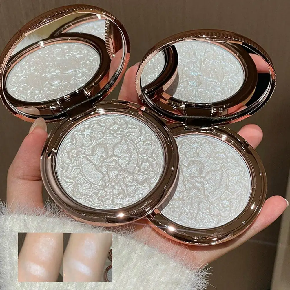 High-gloss Powder, Clear and Glittering, Fine Pearlescent Luster, High-end Atmosphere, High-Gloss Paste Contour Powder