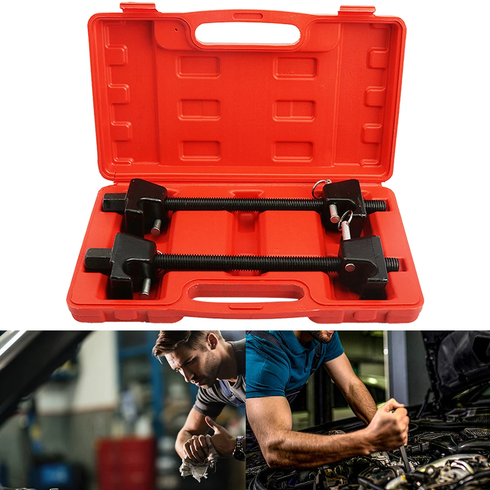 Coil Spring Compressor Coil Spring Compressor Clamp Set Remove Shock Absorber for Macpherson Car Repair Tool