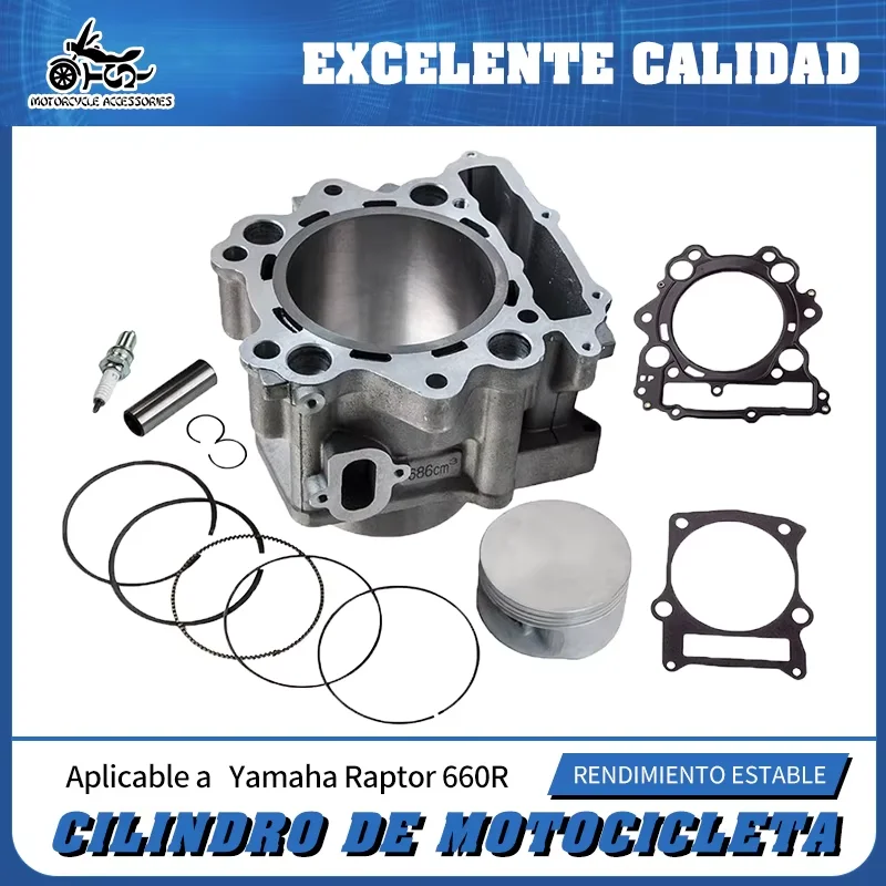 Sj-Kit De Junta De Pistón De Cilindro De Gran Cilindro Para Motor De Motocicleta Para Yamaha Raptor 660R Grizzly 660 Yfm660 Rhino Yxr660 3Yf-11310-00-00 — -71%, 381.91€ Coupon, from 155.99€ – 71% descuento – €155.99