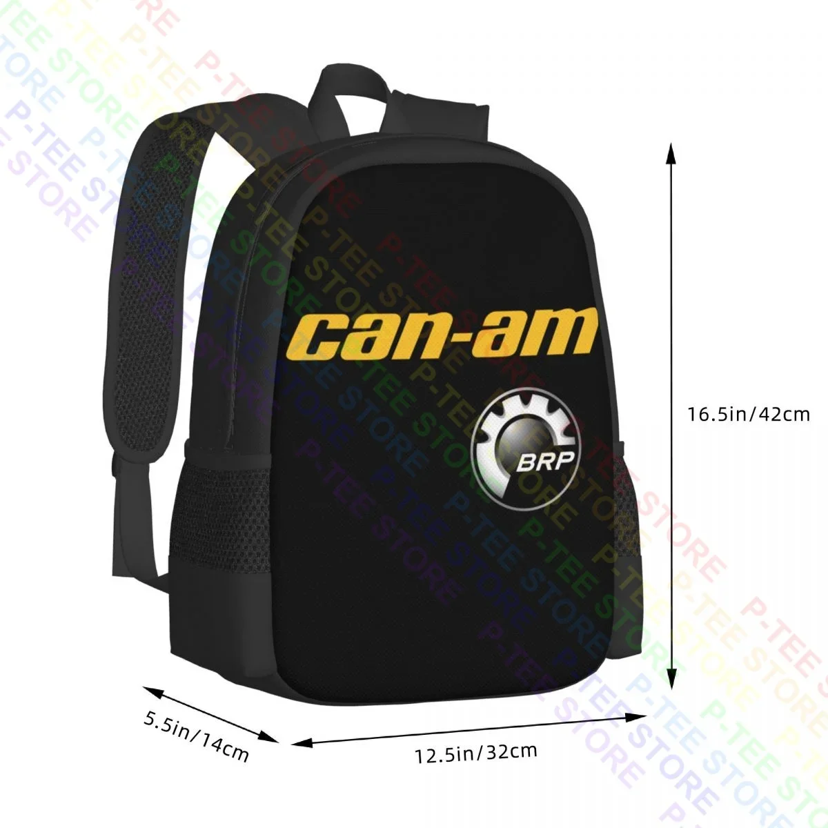 Can Am Brp LogoBackpack Large Capacity Gym 3d Printing