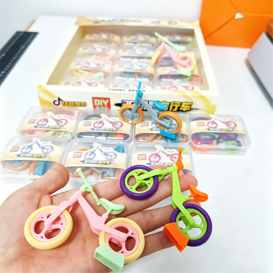 

Миниатюрный велосипед BMX для сборки, модель велосипеда, игрушки-гаджеты, подарок, мини-портативный велосипед для детей, игрушка-подарок