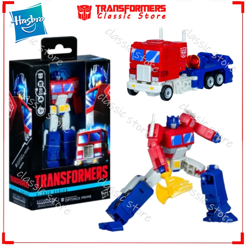 

In Stock Classic Transformers Toys Gamer Edition Deluxe Class DEV-Optimus Prime Cybertron Autobots Action Figures Collectible