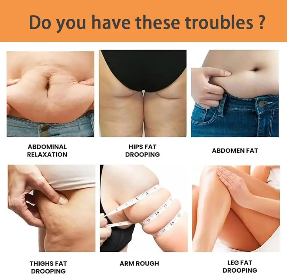 كريم التخسيس السريع فقدان الوزن إزالة السيلوليت نحت حرق الدهون تدليك ثبات رفع بسرعة النياسيناميد العناية بالجسم 40 جرام #3