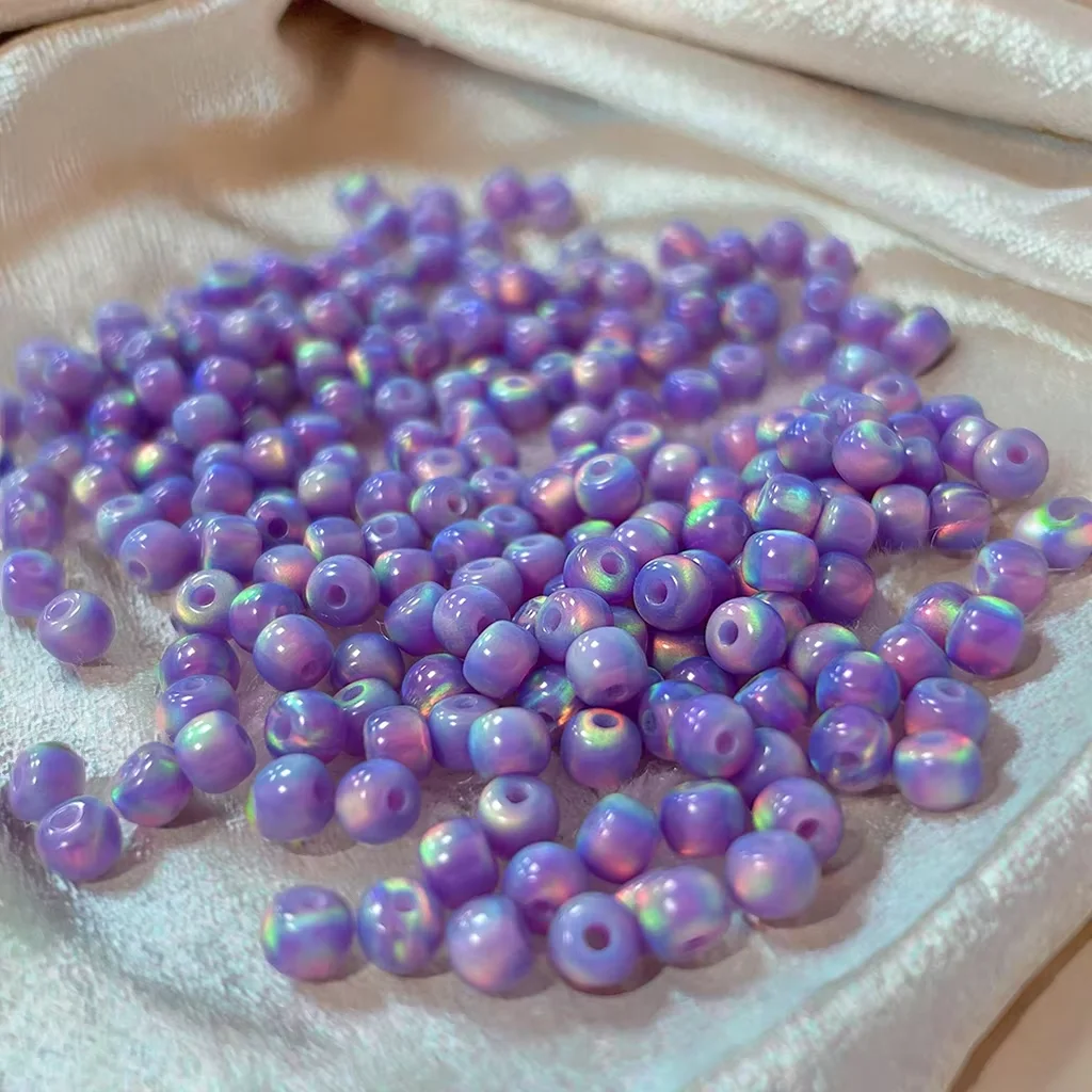 

1/20 шт. 8x7 мм бусины-бочонки для изготовления ювелирных изделий синтетические туманности опаловые бусины в форме бочонка для браслета