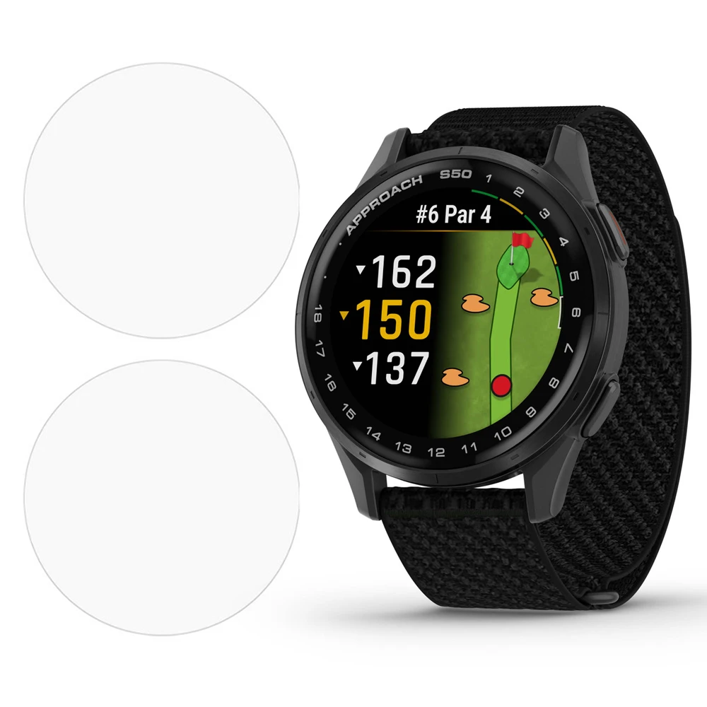 

2 шт. для Garmin Approach S50, защитная пленка для экрана смарт-часов, прозрачная пленка из ТПУ