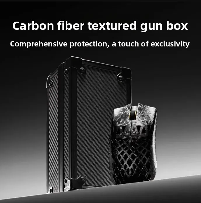 ATK GHOST Ultimate Extreme Version Paw3950Ultra Wireless Mouse Ergonomic 48g Lightweight Portable Longlife E-sports Gaming Mouse