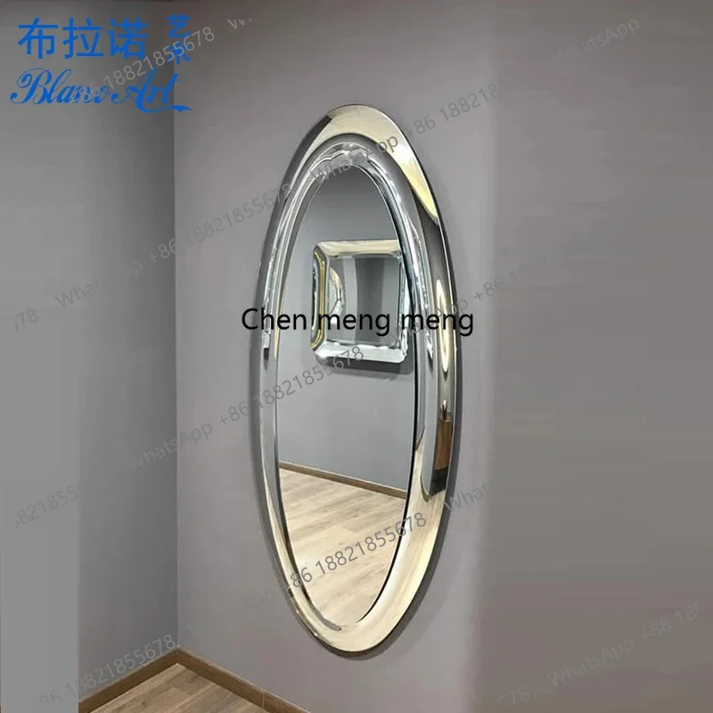 Light Luxury Decoration Modern Creative Irregular Mirror Vanity Mirror Wall Hanging Living Room