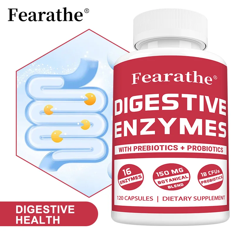 

Добавки для пищеварительной фермы — пробиотики и пребиотики — поддержка здоровья пищеварения и здоровья Gut для мужчин и женщин