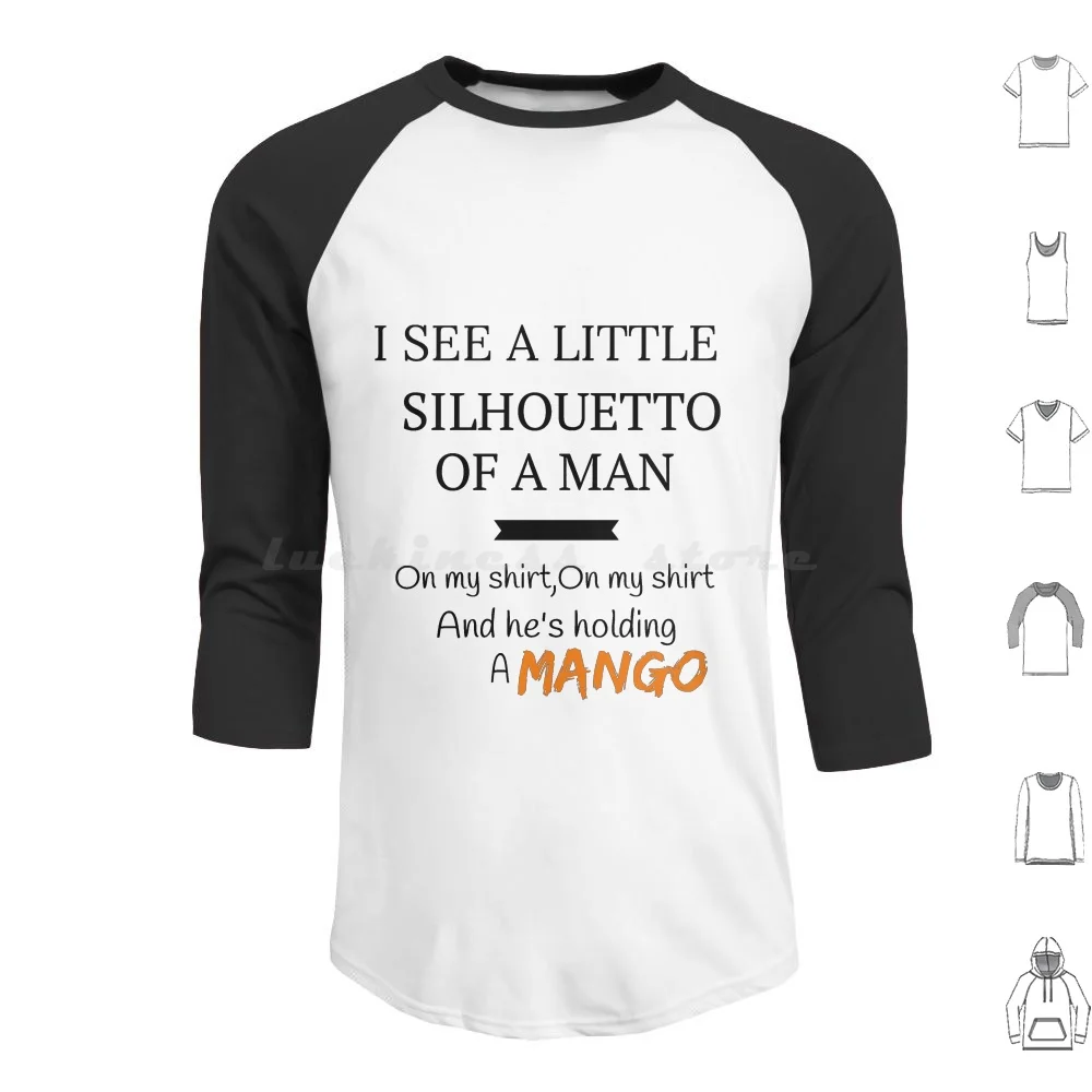 

I See A Little Silhouetto Of A Man... Slim Fit T-Shirt Hoodies Long Sleeve Silhouetto Of Man Fruit Bohemain 80S British