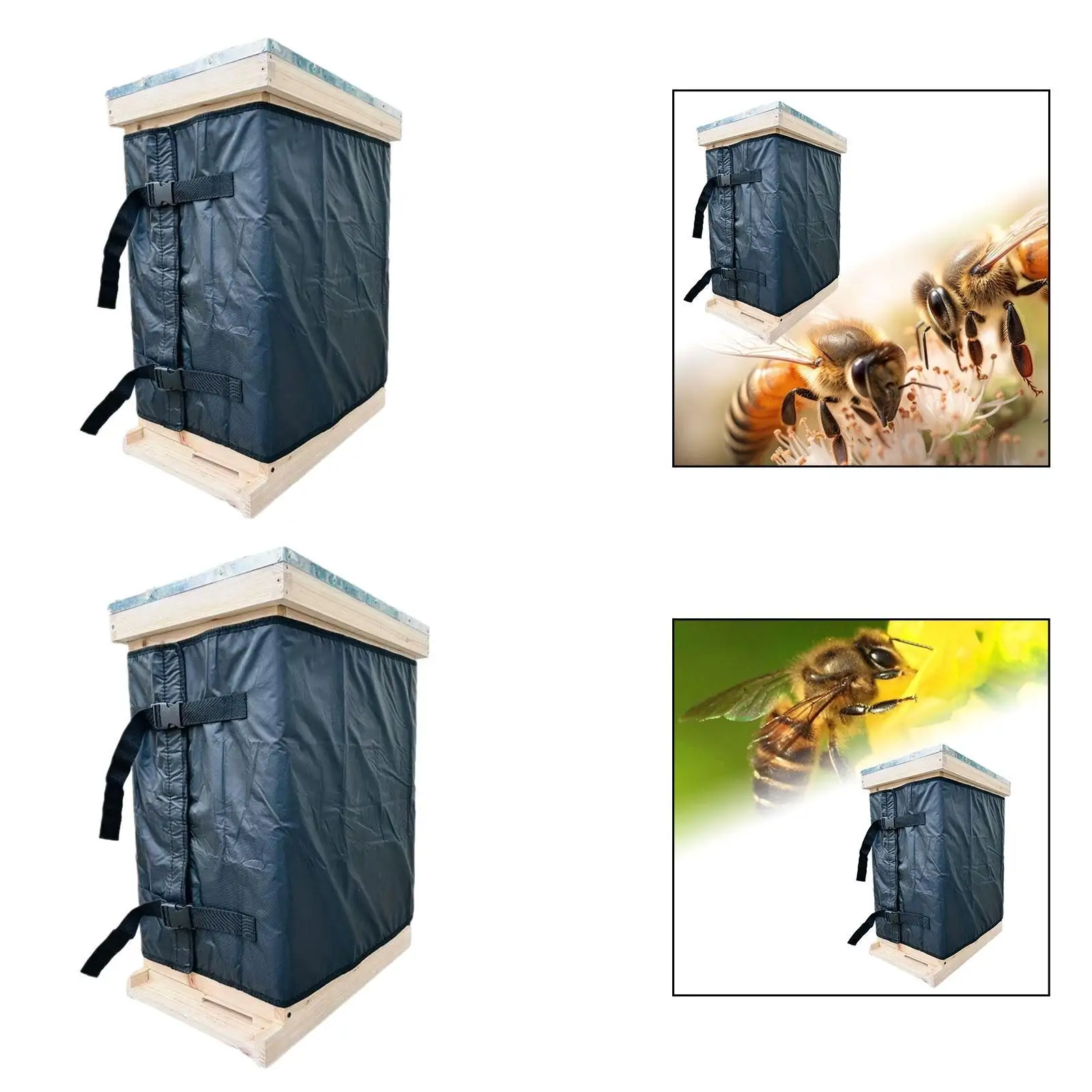 Winter Bee Hive Wrap Reusable Professional Waterproof Protector Outdoor Apiculture Supplies Cozy Bee Hive Insulation Wrap