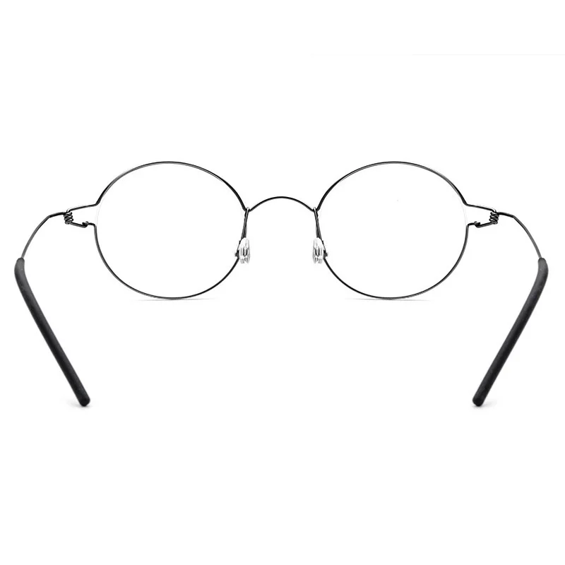 إطارات النظارات الرجال الهواء التيتانيوم حافة المسمار النظارات النظارات النساء مورتن جولة مربع البيضاوي الدنمارك العلامة التجارية الكورية تصميم جديد