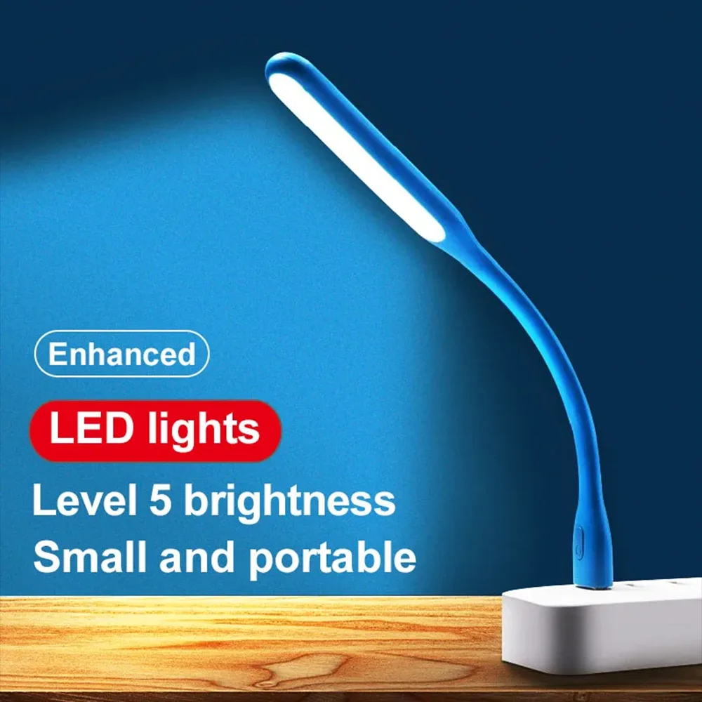 Mini USB Night Lights For Computer Mobile Power USB Plug Charging Lamps