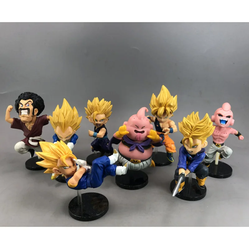 

Dragon Ball EX CASHAPON Son Goku Frieza Hercule Gogeta Baby Vegeta IV Action Figure Model Desktop Ornament Toys