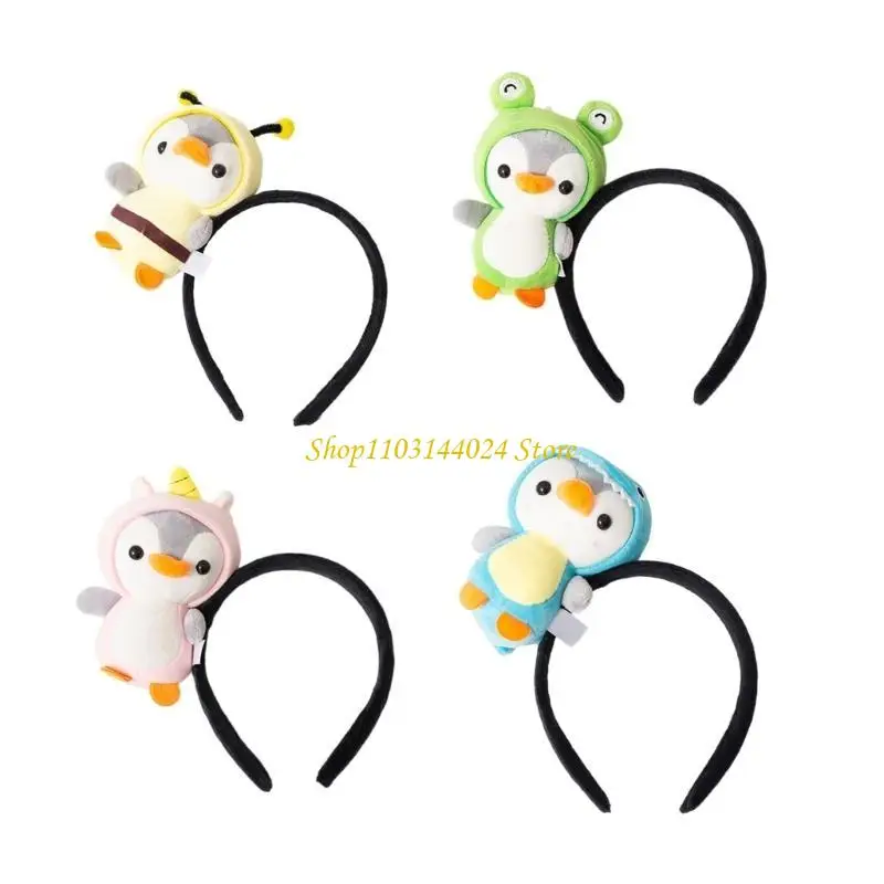 

N5KE Кукольные повязки на голову, повседневная одежда, стильный головной убор на Рождество, Хэллоуин, вечеринку