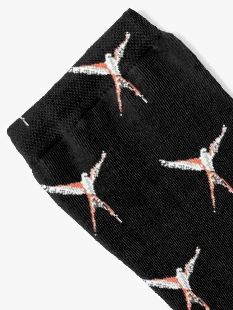 Wingspan Pixel Design - Board Game Inspired Graphic - Tabletop Gaming Socks floor set cotton Children's Woman Socks Men's