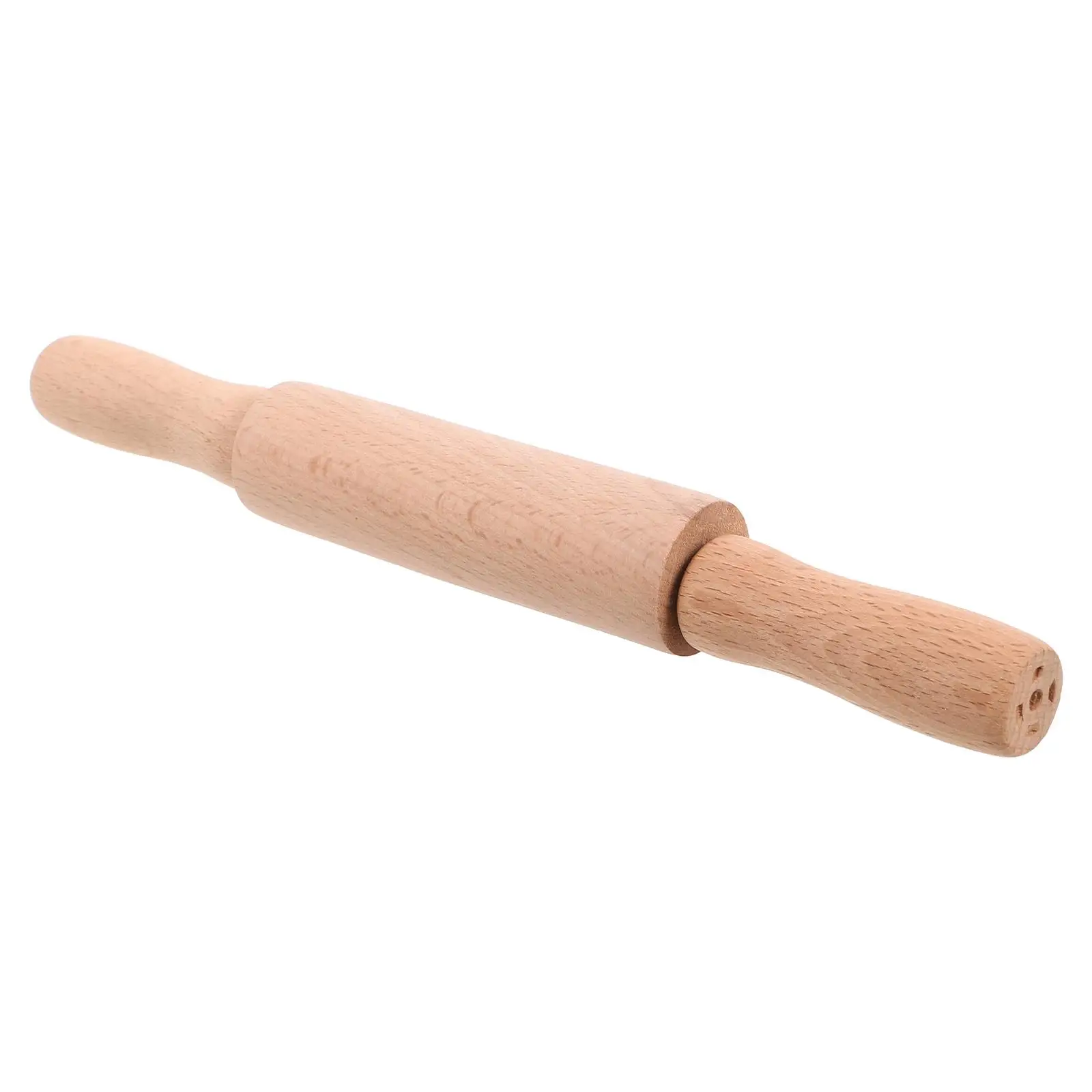 

Mini Wooden Rolling Pin 23CM Kids Baking Tool Comfortable Kitchen Accessory Pastry Craft Toy