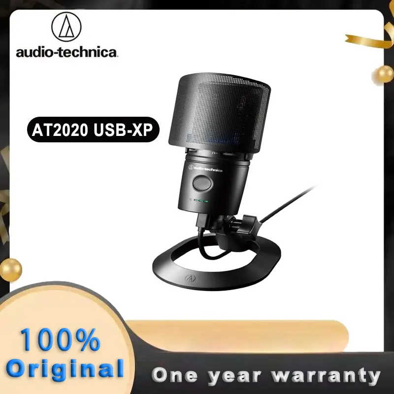 Audio Technica AT2020USB XP USB Condenser Mic, with DSP Computer dubbing recording equipment live recording condenser microphone