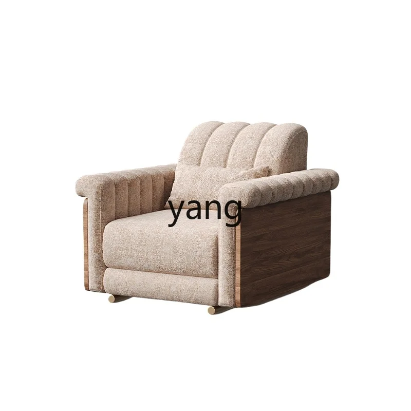 

LMM medieval retro balcony living room bedroom villa decoration casual single sofa chair