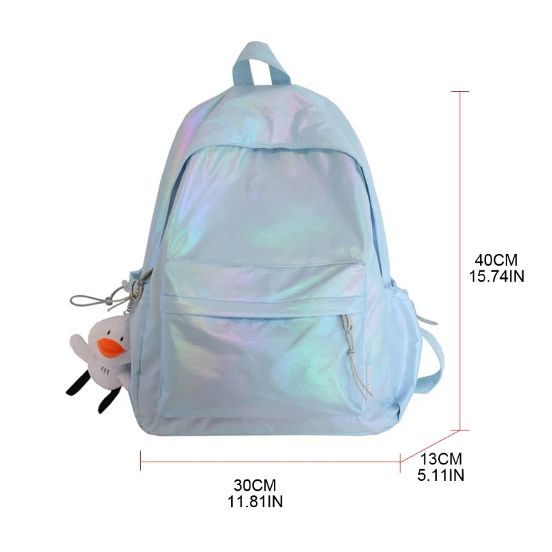 Backpack for Women College School Bags Teenage Girls High Student Nylon Casual Female Laptop Travel Bagpack