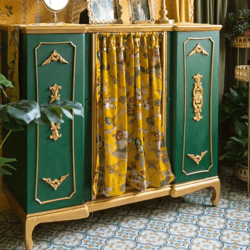 لوحة زخرفية على شكل تاج من الخشب الصلب المنحوت يدويًا على الطراز الأوروبي | زخرفة ملكية عتيقة لتزيين الحائط والأثاث #3