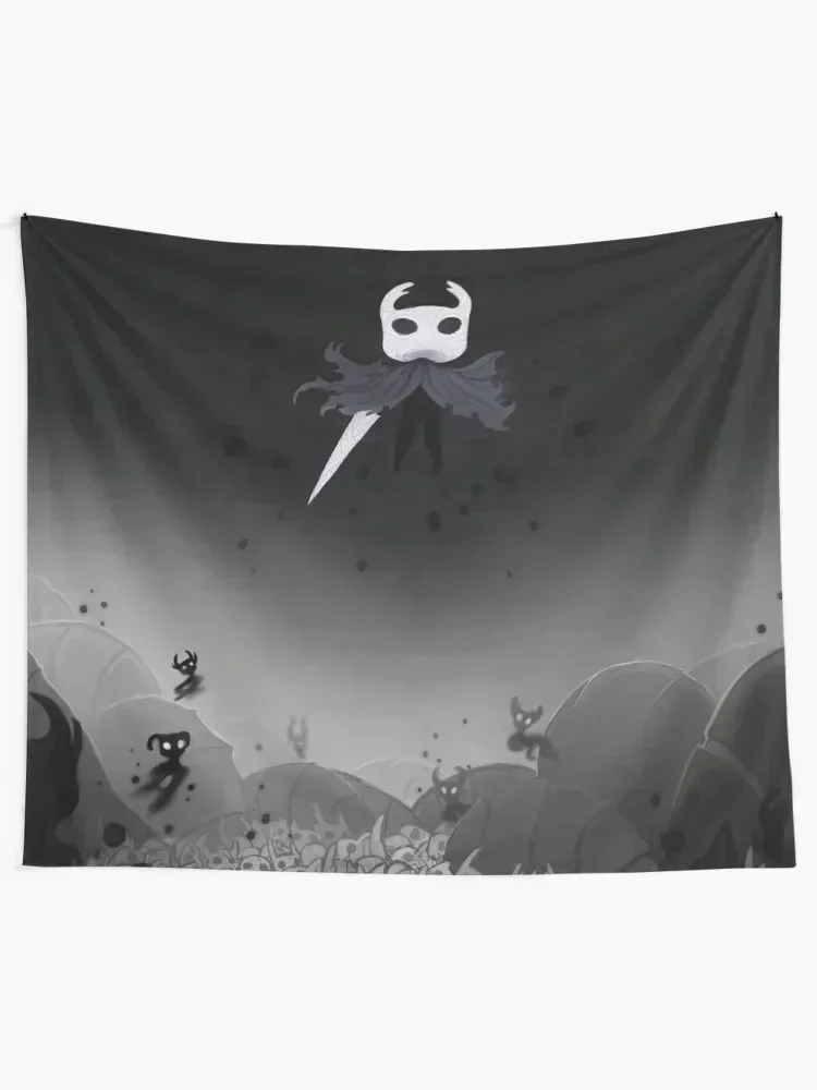 Hollow Knight in the Abyss Tapestry Room Decore Aesthetic Living Room Decoration Decorative Wall Mural Wall Decor Tapestry