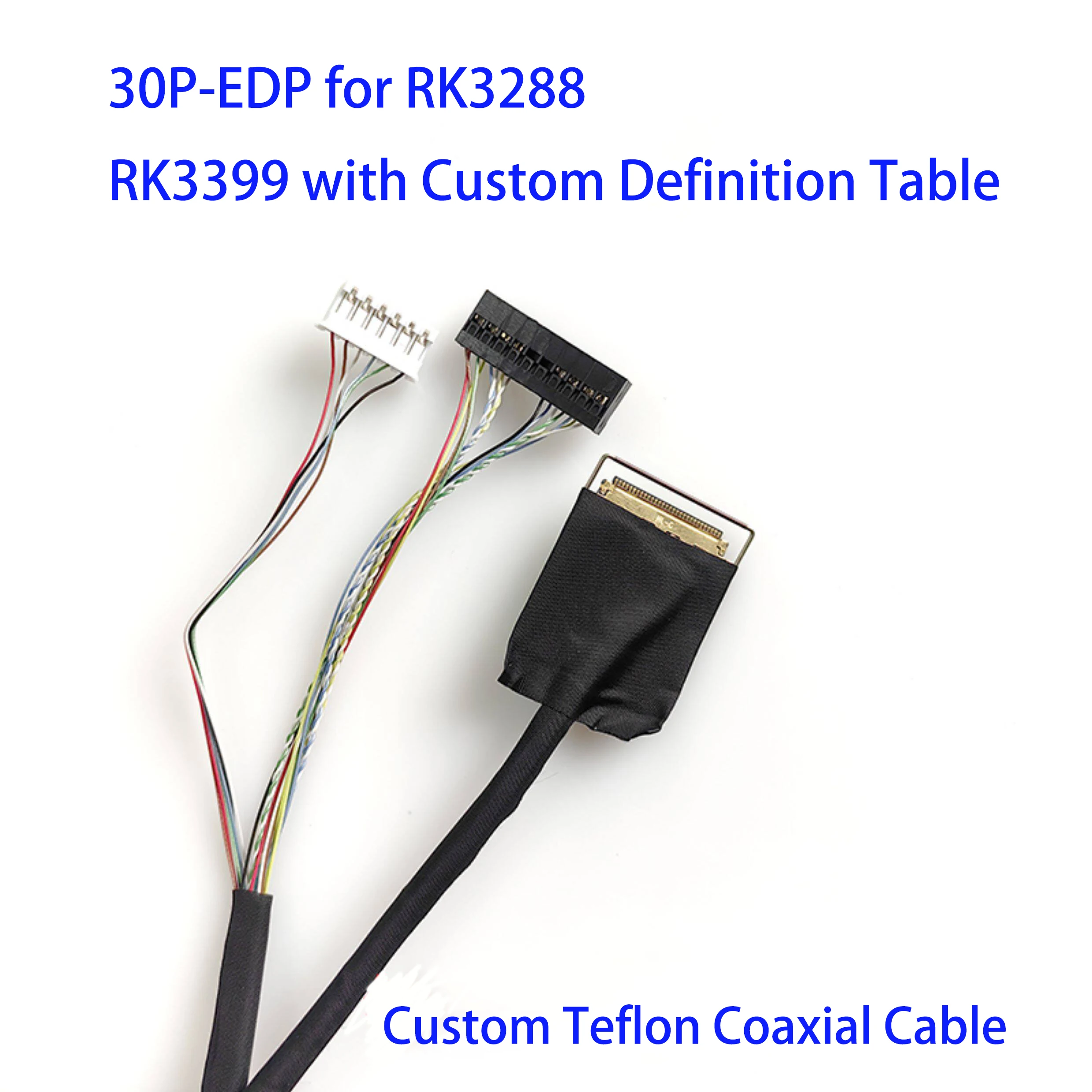 

EDP Common Display Cable 20453-30P Vistek Bright Diamond Android Motherboard RK3399 Solution RK3288 Teflon