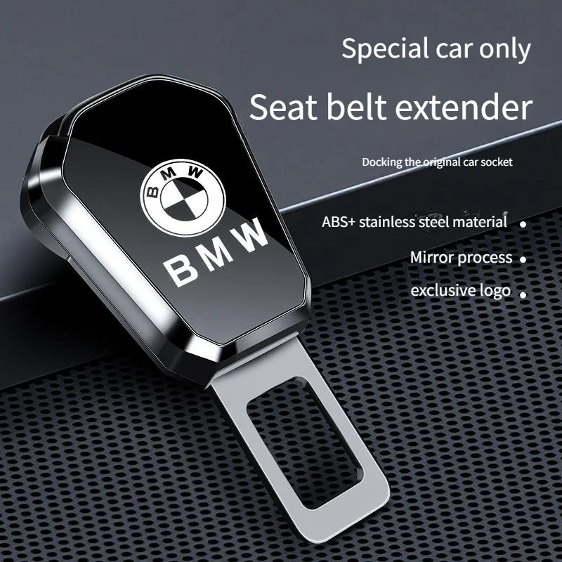 Autogordel Uitbreiding Plug Voor BMW E46 E90 F10 F30 X3 F20 E46 E60 E70 E39 E36 Metalen Veiligheidsgordel clip Verstelbare Extender auto