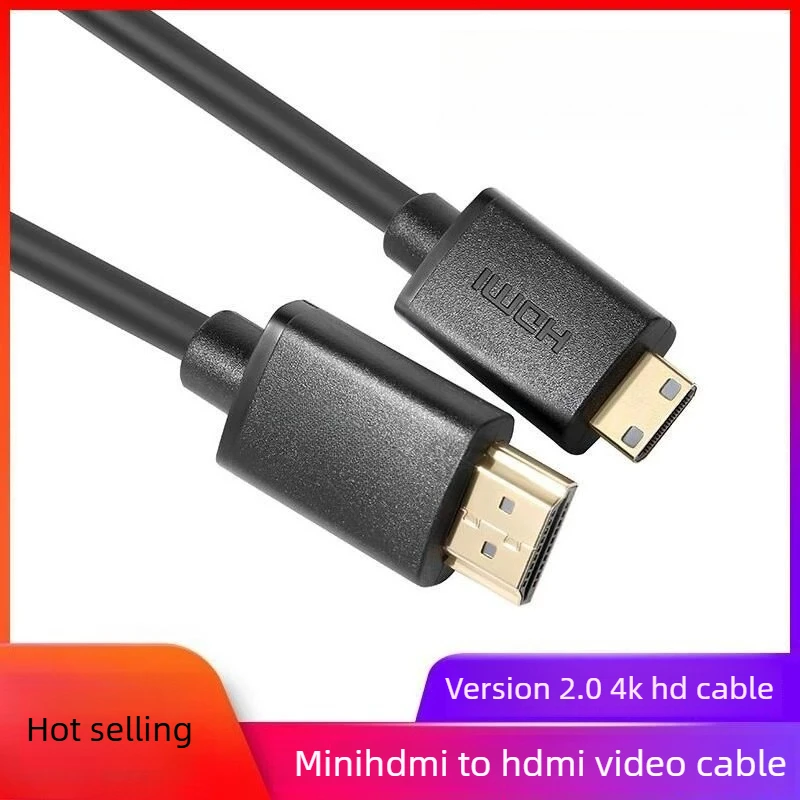 Mini HDMI to HDMI 4K 60Hz Camera Live Video Cable for Canon EOS R RP 5D4 6D2 200D II to Capture Card Monitor