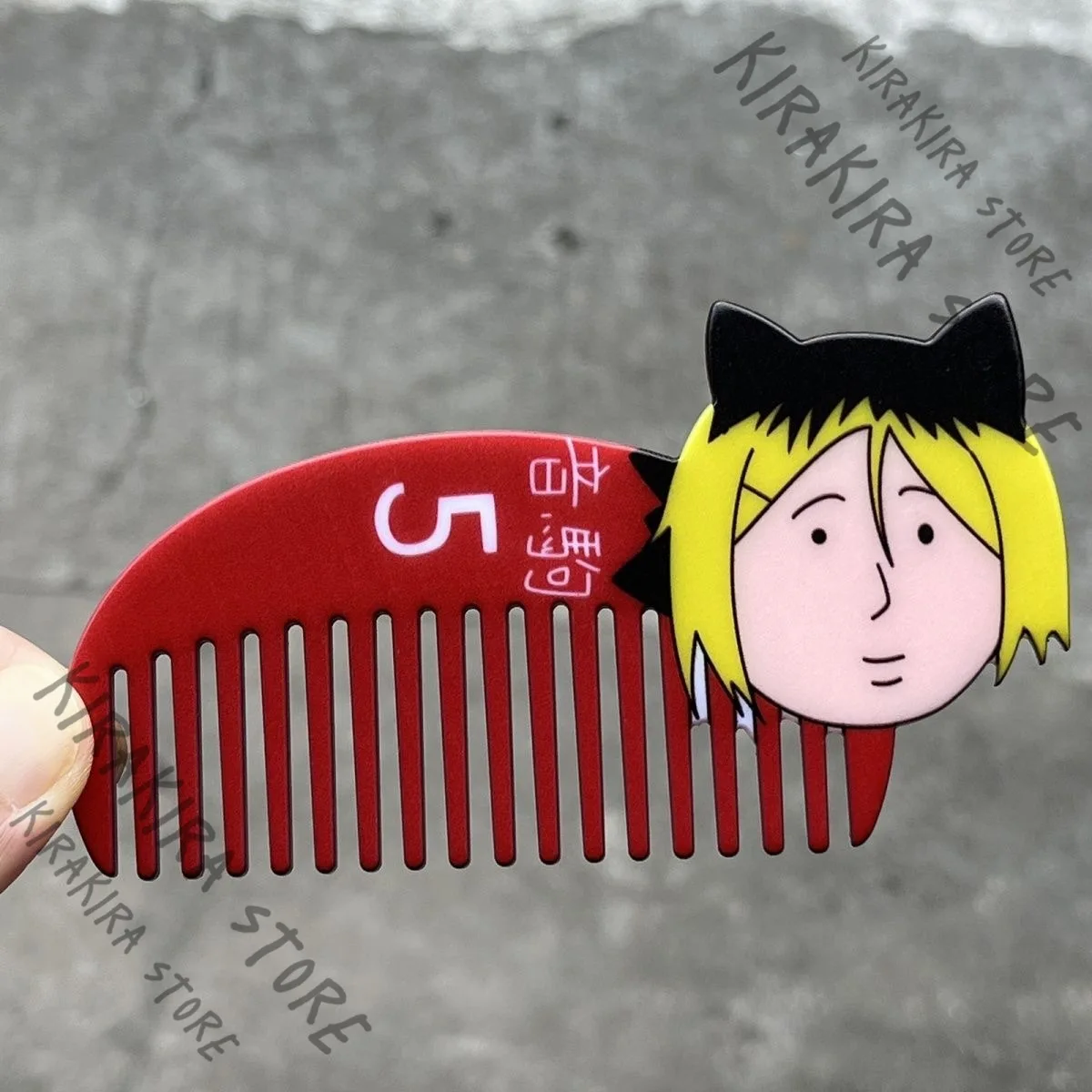 

Haikyuu!! Comb Kozume Kenma Funny Cosplay Massage Brush Adorable Cartoon Manga Merchandise Anime Kawaii Christmas Present