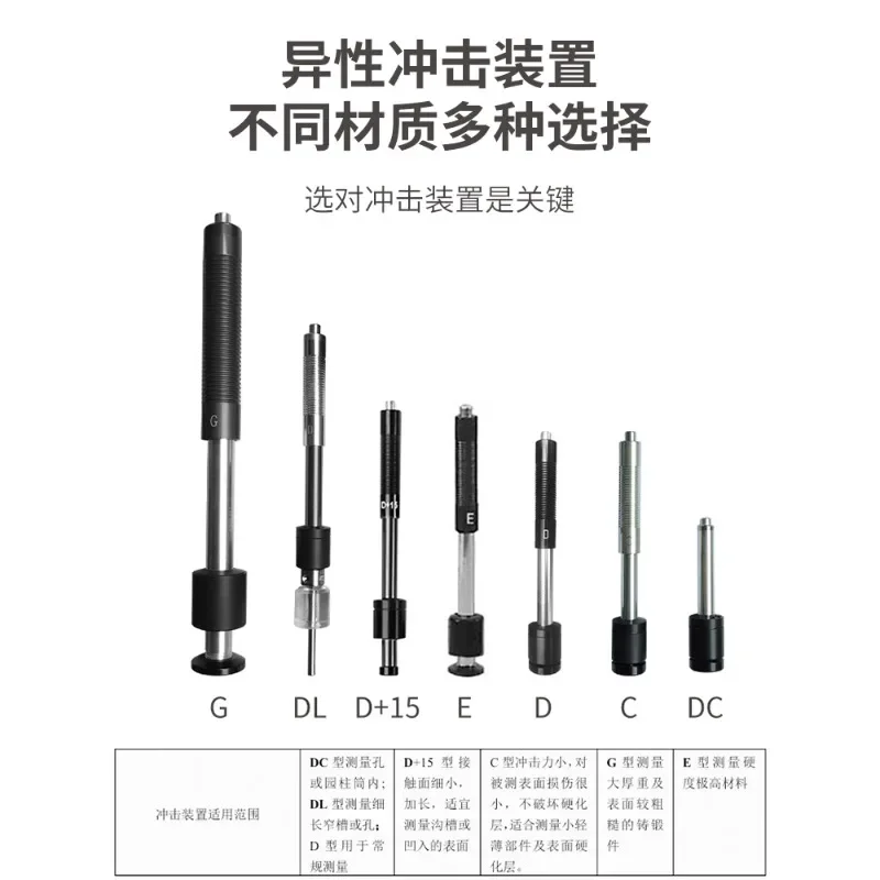 High Precision Rockwell Hardness Tester Portable Metal Die Steel Leeb Brinell Hardness Tester