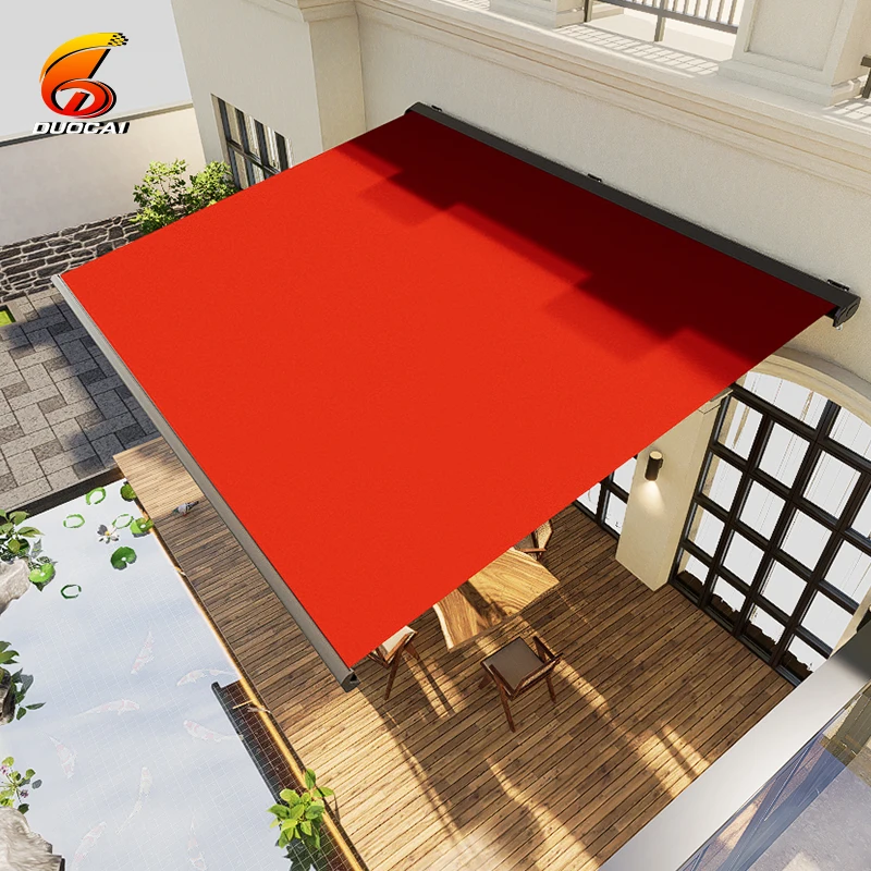 

Canopy Roof Top Tent Awning Smart Wind Sensor Awning Retractable Metal Awning Residential Folding