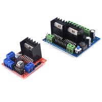 L298N Driver Board Module DC Stepper Motor Smart Car Robot Breadboard Peltier High Power Dual H-Bridge Controller for Arduino