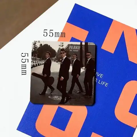 Band ARCTIC MONKEYS Kylskåpsmagneter Kylskåpsmagneter Kreativa Dekorativa Anteckningsblock Whiteboard/Hem 10 best sales Arctic Monkeys-klistermärken - №8